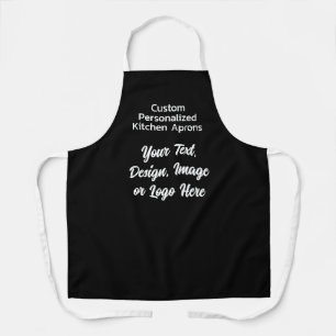 Custom Text & Logo Apron Unique Personalized Gift
