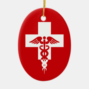 Custom text Medical Professional ornament