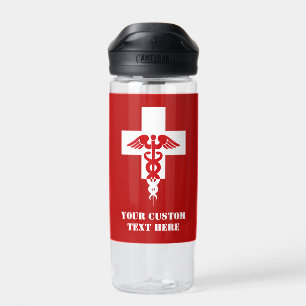 Custom Text Medical Professional Water Bottle