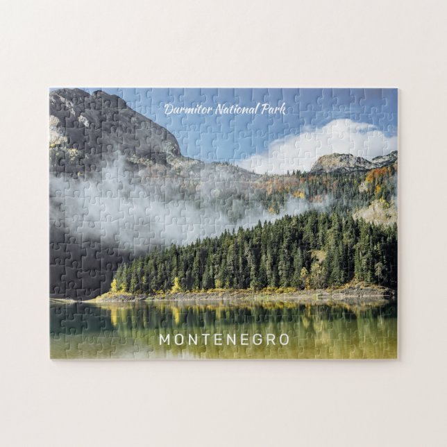 Custom Text Montenegro Jigsaw Puzzle (Horizontal)