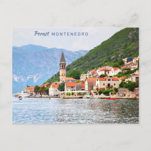 Custom Text Montenegro Postcard