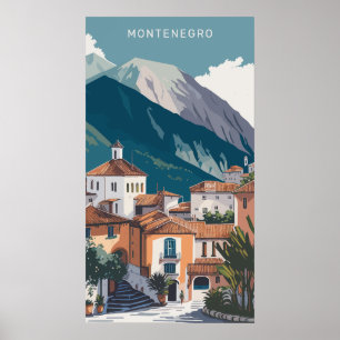 Custom Text Montenegro Poster