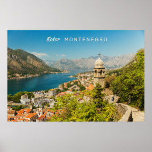 Custom Text Montenegro Poster