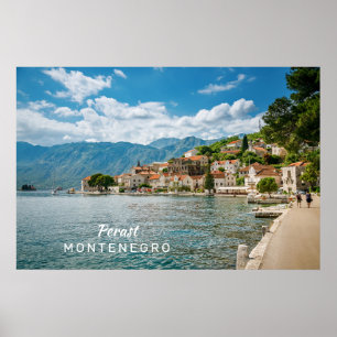 Custom Text Montenegro Poster
