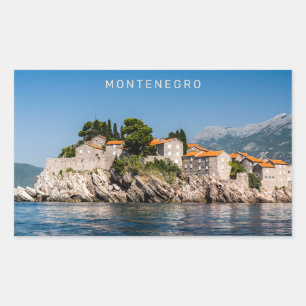 Custom Text Montenegro Sticker