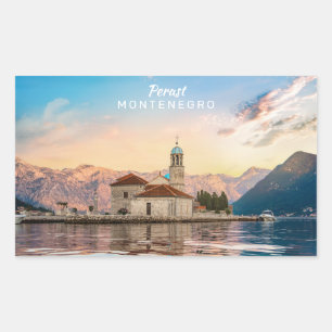 Custom Text Montenegro Sticker