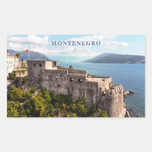 Custom Text Montenegro Sticker