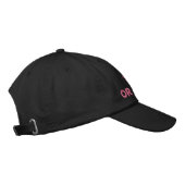 Custom Text Name Hat Your Embroidered Baseball Cap (Right)