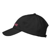 Custom Text Name Hat Your Embroidered Baseball Cap (Left)