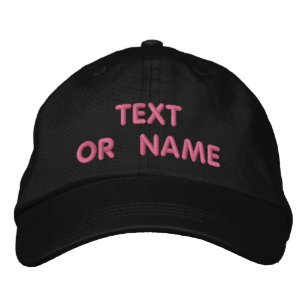 Custom Text Name Hat Your Embroidered Baseball Cap