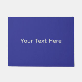 Custom Text Navy Blue | Personalized Welcome Doormat