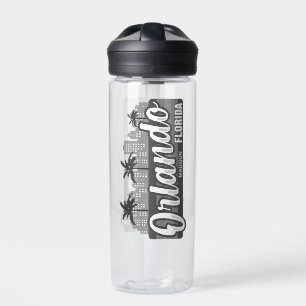 Custom Text Orlando Florida Water Bottle