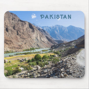 Custom Text Pakistan Mouse Pad