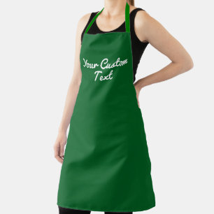 Custom Text Personalized Cooking Baking BBQ Chef Apron