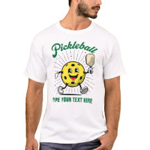 CUSTOM TEXT PICKLEBALL MASCOT by PickleballPlayerz