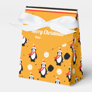 Custom text, 🐧 Pickleball Merry Christmas 🎁 Favor Box