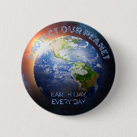 Custom Text Planet Earth