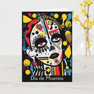 Custom text 💀 Pop Art Calavera Card