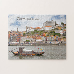 Custom Text Porto Portugal Jigsaw Puzzle