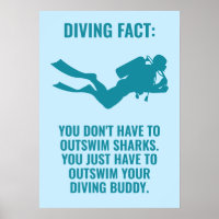 Custom Text Scuba Diving