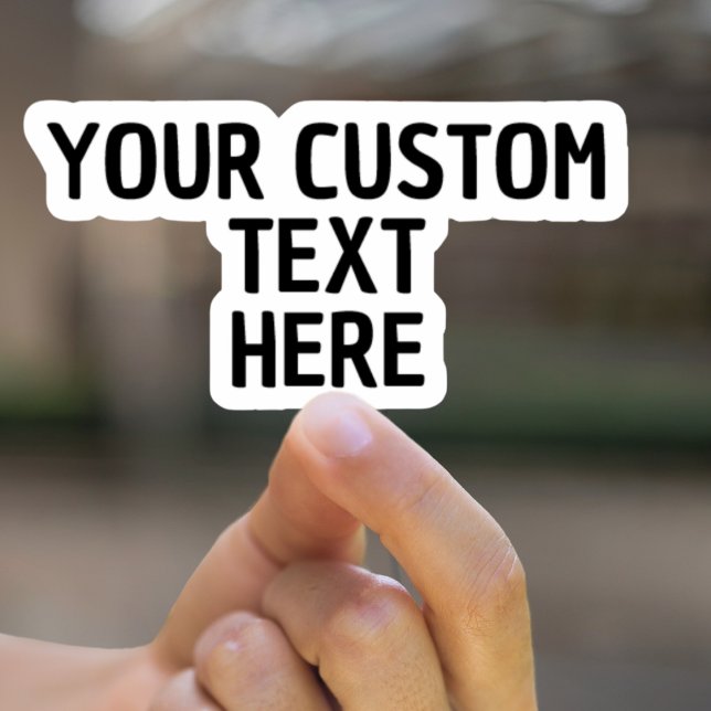 Custom Text Stickers Build Your Own Stickers (Creator Uploaded)