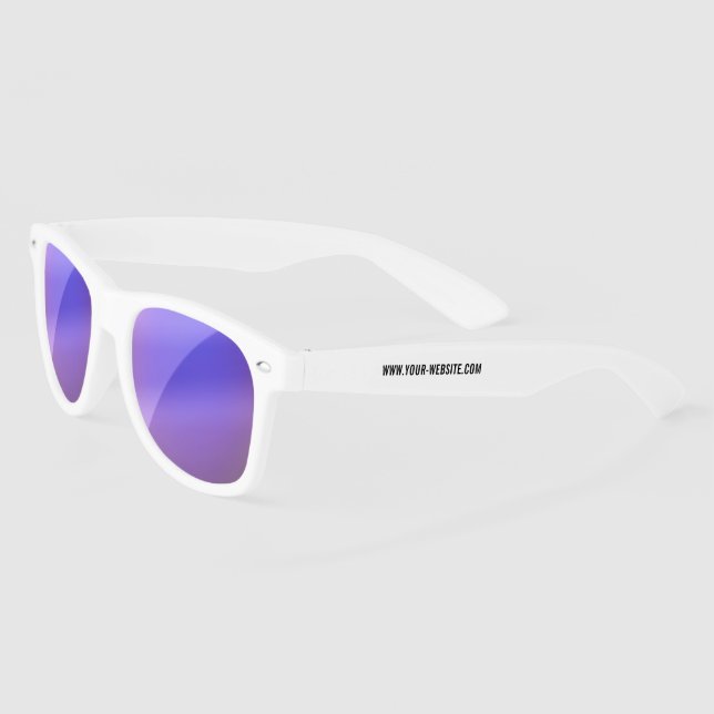 Custom Text Sunglasses with Your Fonts and Colours (Left)