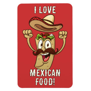 Custom Text Taco Party Magnet