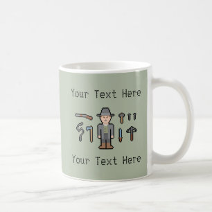 Custom Text Vampire Hunter Coffee Mug