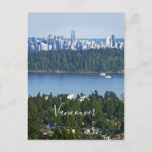 Custom text Vancouver, Canada postcard