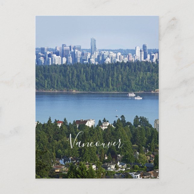 Custom text Vancouver, Canada postcard (Front)