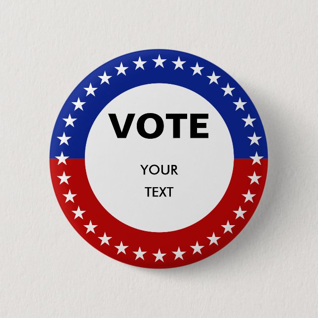 Custom Text Vote Button (Front)