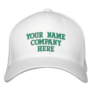 Custom Text Your Name Hat Embroidered Baseball Cap