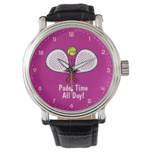 Custom text🎾Padel Smash Time Watch
