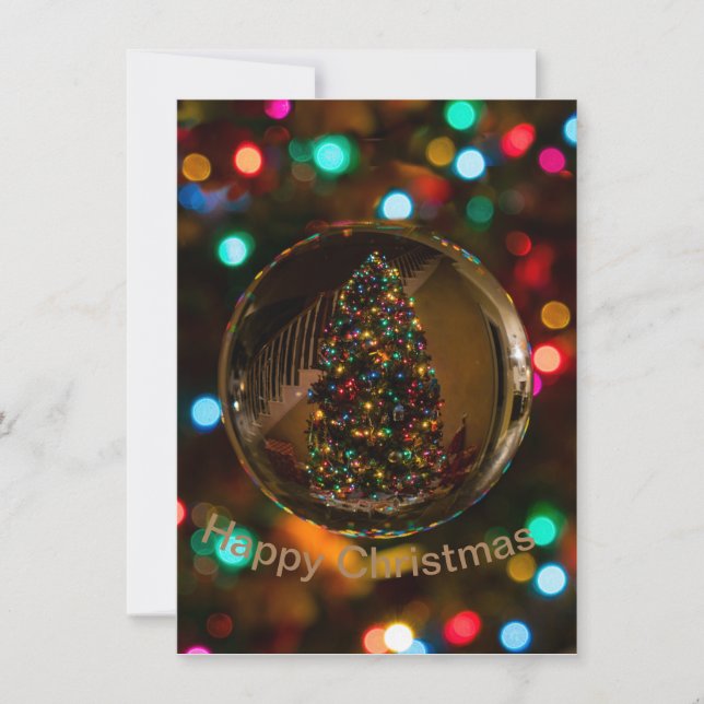Custom thank Christmas cards  (Front)