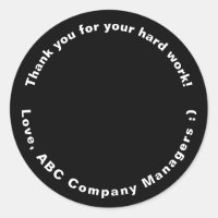 Custom Thank You Employee Appreciation Day Gifts