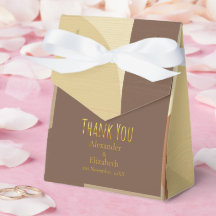 Custom Thank You mid century vintage pattern