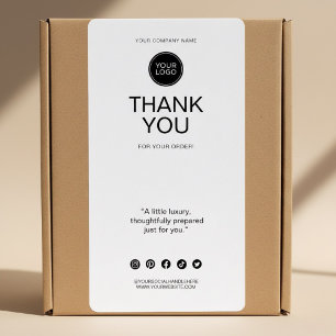 Custom Thank You Minimal Logo St