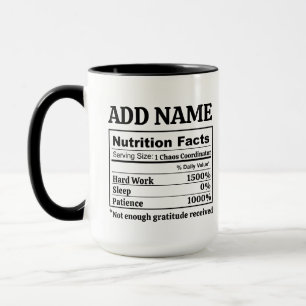 Custom Thank You Mug Coworker Boss Birthday Fun