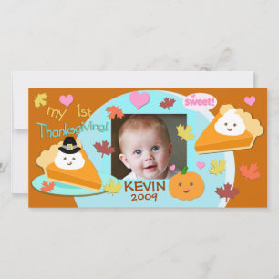 Custom Thanksgiving / Holiday Photo Card