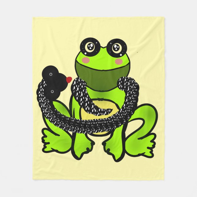 Custom The Friendship gift Fleece Blanket (Front)