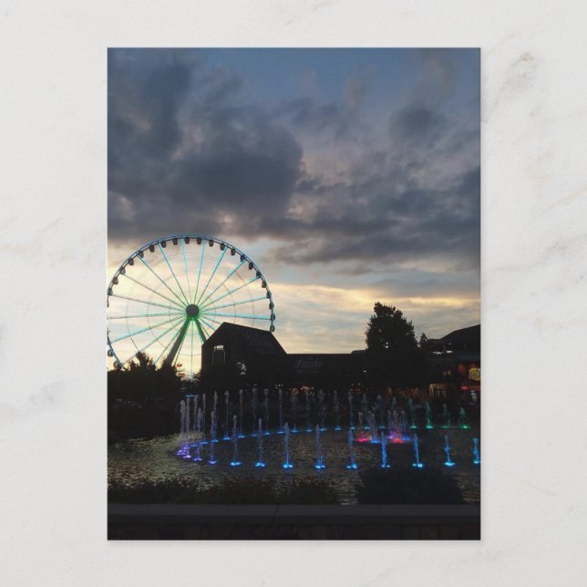 Custom The Island in Pigeon Forge Cartes postales (Devant)