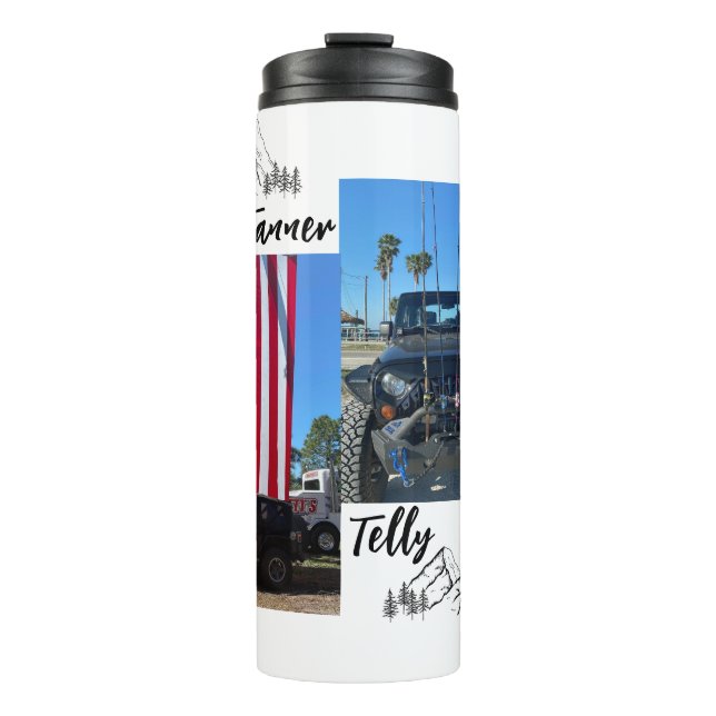 Custom  thermal tumbler (Front)