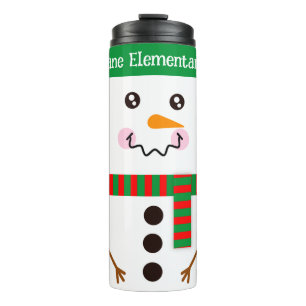 Custom Thermal Tumbler for Winter Holiday Fun