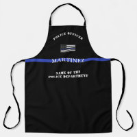 Custom Thin Blue Line Police Officer Appreciation