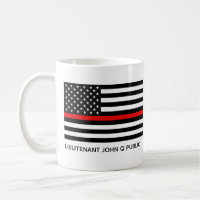 Custom Thin Red Line American Flag