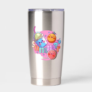 Custom Thor Copper Insulated Bottle Tumbler