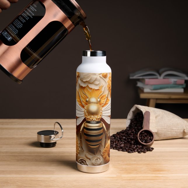 Custom Thor Vacuum Insulated Water Bottle (Coffee)