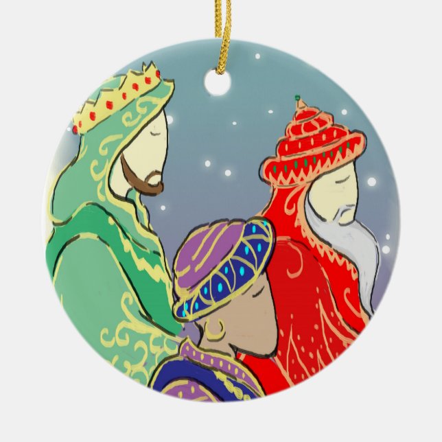 Custom Three Kings Ornament (Front)
