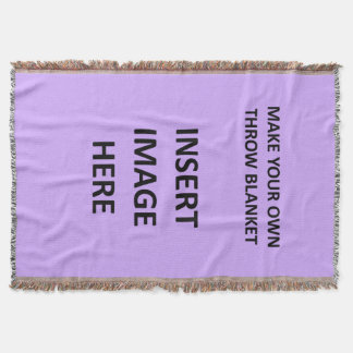 Custom Throw Blanket Template to Make Your Own