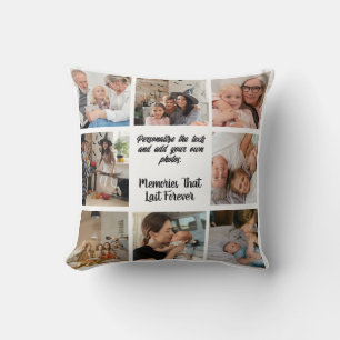 Custom Throw Pillow: Personalized Home Decor Gift Pillow